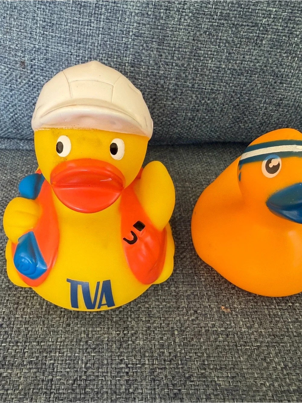Assorted Kids Rubber Duck Bath Toy - Orange, Pink, Blue, Mint
